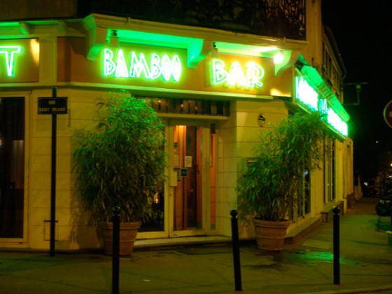 Bamboo bar