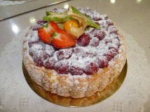 Gâteau fruits rouges