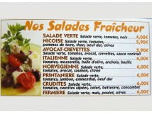 Nos Salades Fraîcheure