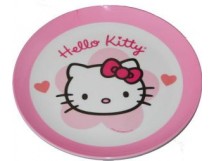  Assiette mélamine Hello Kitty