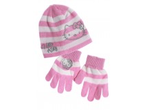 Bonnet et gants Hello Kity 