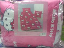 COUETTE HELLO-KITTY + OREILLER