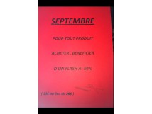 Offre de septembre