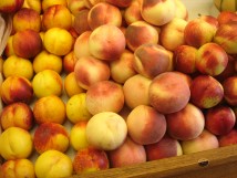 Nectarines, Pêches