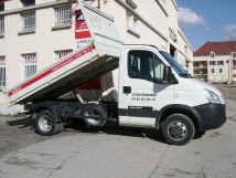 Porte voiture et benne