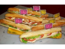 Les sandwiches baguettes