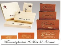 Les marrons glacés