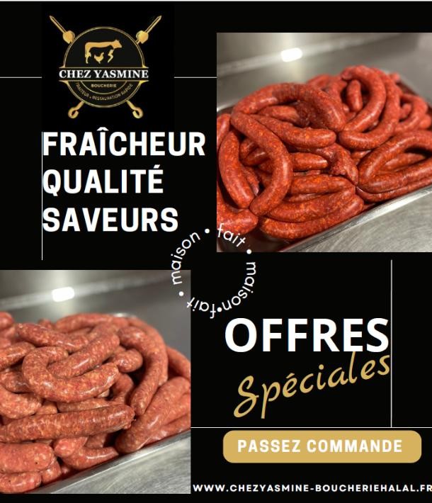 Offre Spéciale : Merguez et Saucisses Maison !