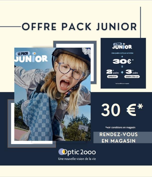 Découvrez le Pack Junior d