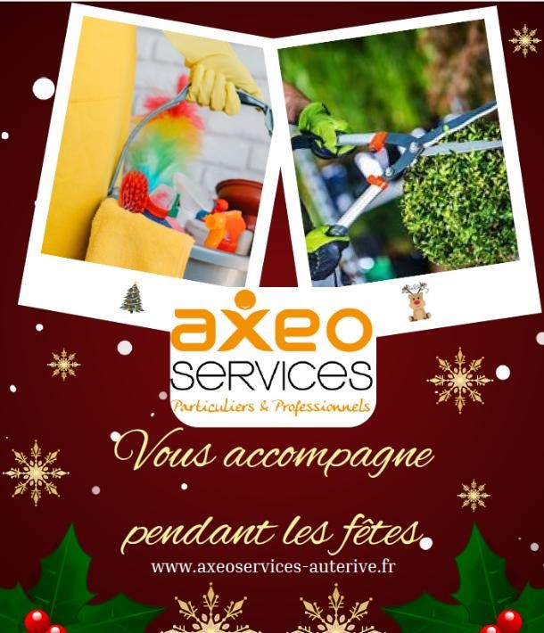 Axeo Services vous accompagne pendant les fêtes !