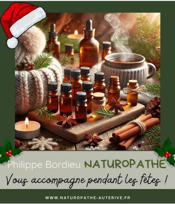 Votre cabinet de naturopathie ouvert pendant les fêtes !