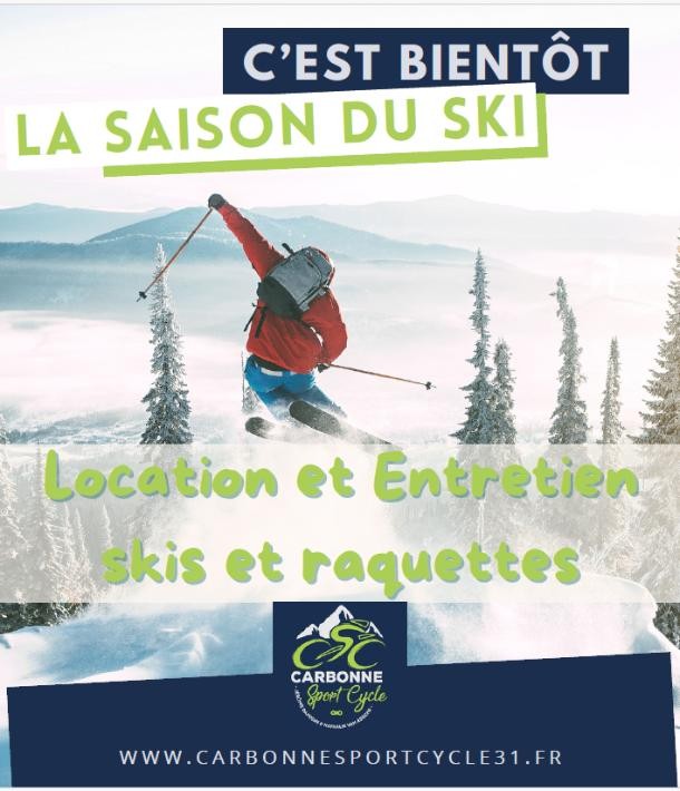 Location et entretien de skis et raquettes à Carbonne