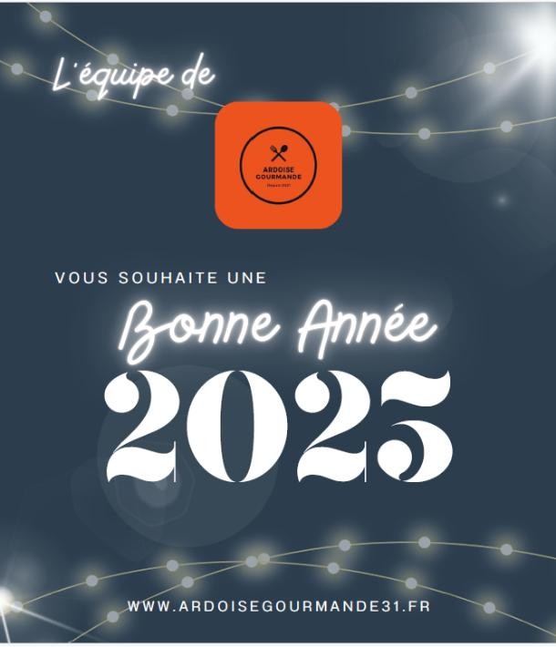 Bonne année 2025 de la part de L