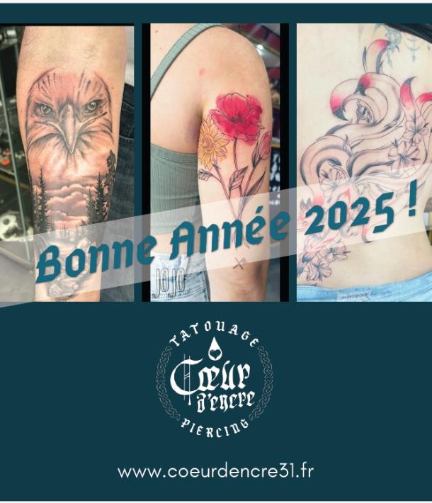 Bonne année 2025 de la part de Cœur d