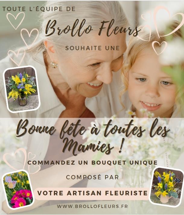 Des créations florales uniques pour la fête des Grands-Mères !