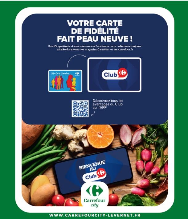 Découvrez le nouveau programme fidélité Club Carrefour à Le Vernet !