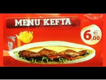 Menu Kefta