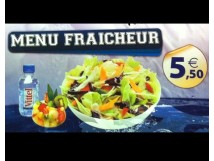 Menu Fraicheur