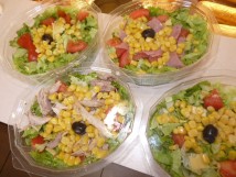 Salades fraiches