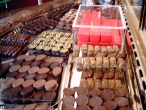 La vitrine chocolats