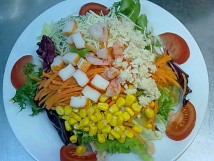 SALADE COMPOSEE & PLAT CHAUD 