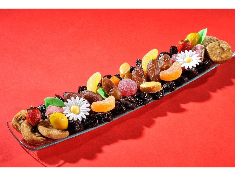 Plateau de fruits secs