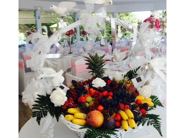 Corbeille de fruits mariage