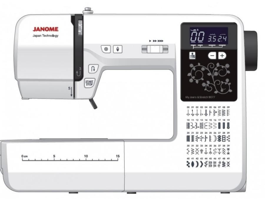 AF/ Machine Janome 9077