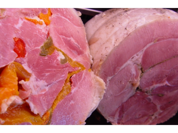 Jambon Blanc aux Poivrons Confits