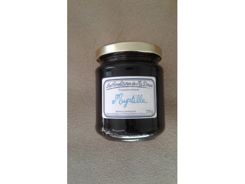 Confiture myrtille 210gr