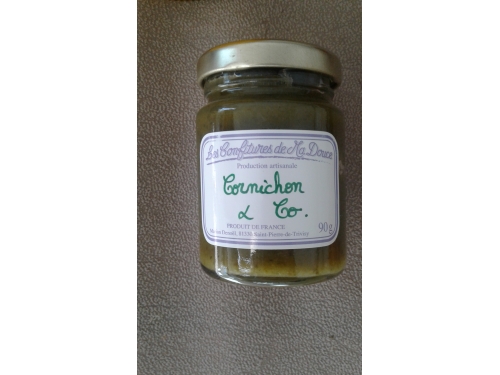 Confiture cornichon et compagnie 90gr