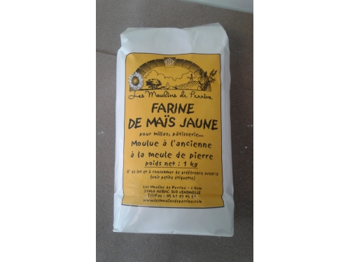 Farine de mais jaune 1 kg