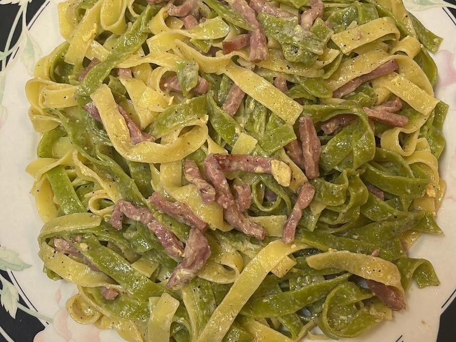 Tagliatelle Carbonara