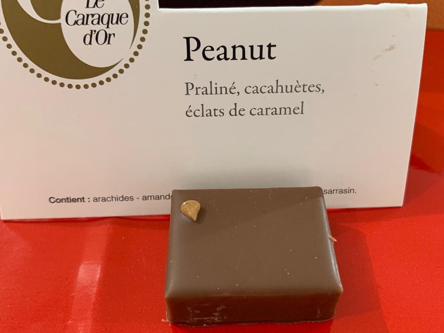 Chocolat lait Peanuts - Le Caraque d