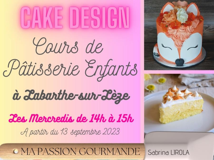 Cours de pâtisserie enfants