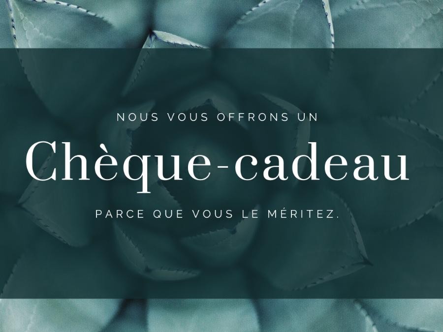 Chèques cadeaux