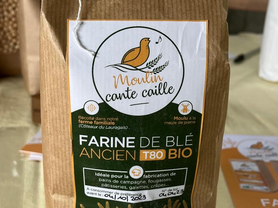 Farine T80 Blés anciens 1Kg