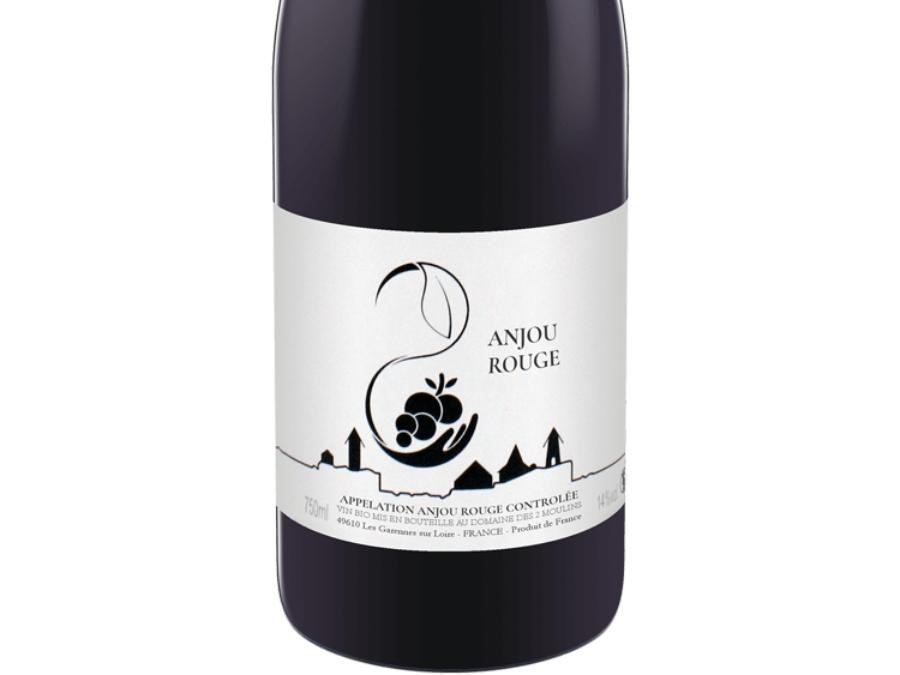 Anjou Rouge Â« Terre de Schiste Â» Domaine des 2 Moulins- Vin Bio