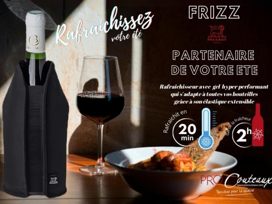 Rafraîchisseur FRIZZ pour bouteille - Idéal pour votre été