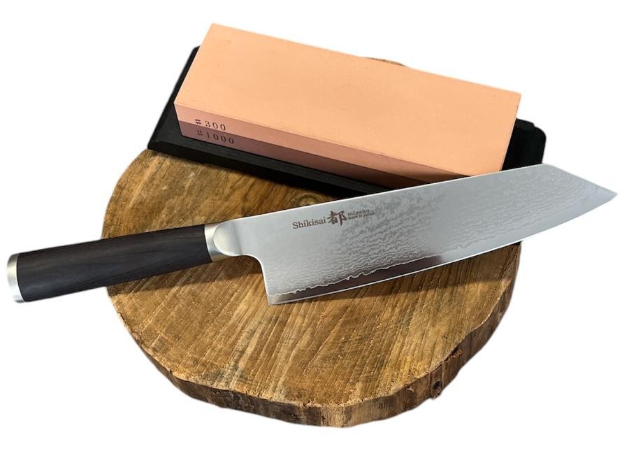 Couteau Chef Bunka - Miyako - 19 cm gravure LASER offerte